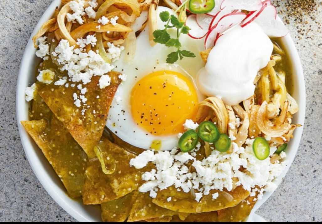 Authentic Green Chilaquiles